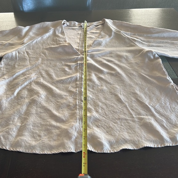 Satin tunic by H&M, blush, size large - Picture 9 of 9
